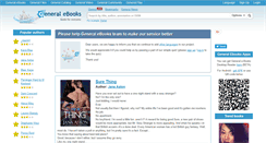 Desktop Screenshot of general-ebooks.com